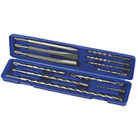 Non-Branded SDS Plus Drill Bit Combi Set 12 Pc