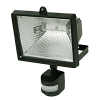 Spot Light 500W Black PIR Photocell Floodlight