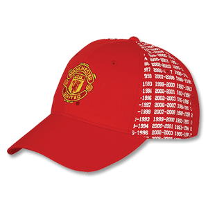 07-08 Man Utd P/L Champions Date Cap - Red