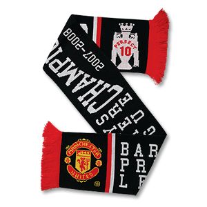 07-08 Man Utd P/L Champions Scarf