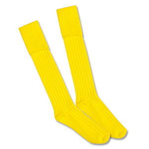 Precision Plain Football Socks - Yellow