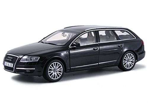 Diecast Model Audi A6 Estate (2004) in Black (1:18 scale)