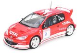 Norev Peugeot 206 WRC Number 2 Scale 1:43