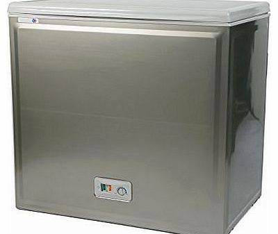 Chest Freezer, 215 Litre, Silver