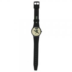 Mens normal wat Skull Watch