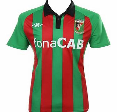 Umbro 2010-11 Glentoran Home Umbro Football Shirt