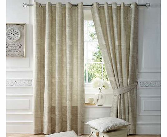 Eyelet Lined Curtain