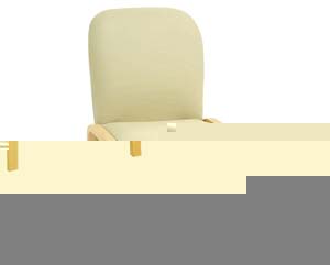 Nova vinyl reception side chair