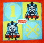 novel tex thomas the tank engine face cloth/flannel