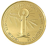 100mm Christmas Chocolate Coin