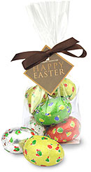 Pattern Foil, Milk Chocolate Easter Eggs