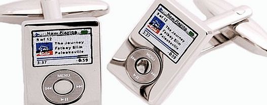 Novelty Cufflinks MP3 Player Cufflinks Cuff Links