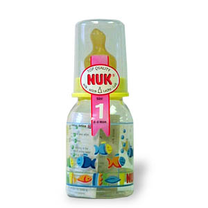 Multi-Coloured PC Bottle 125ml - size: 125ml