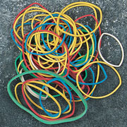 Coloured Rubber Bands