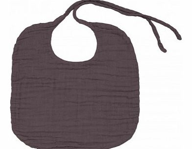 Round bib - purple S