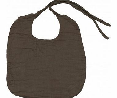 Round bib - Taupe `One size