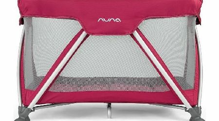 Nuna Sena Mini Travel Cot-Rasbery