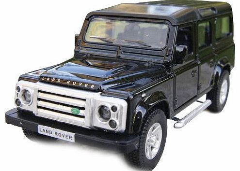 NuoYa 05 New 1:36 Land Rover Defender off-road jeep alloy Diecast car model Black