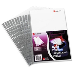 Pockets Punched Premium Presentation Top