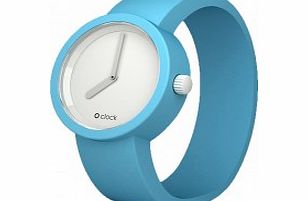 O clock Light Blue Watch