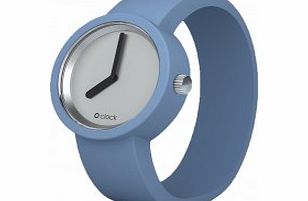 O clock SILVER Sky Blue Watch