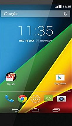 O2 Motorola Moto G 4G O2 Pay As You Go Smartphone - Black