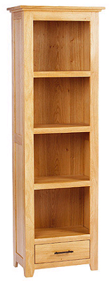 Bookcase 75in x 24.5in Slim Jim Tuscany