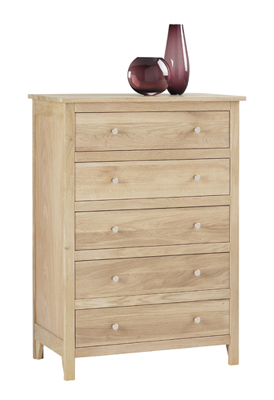 CHEST 5 DRAWER CORNDELL NIMBUS