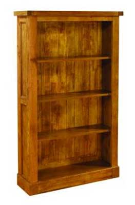 Distressed 61in x 38in Bookcase Devonshire