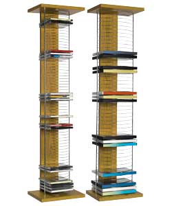 Effect and Chrome CD and DVD Towers