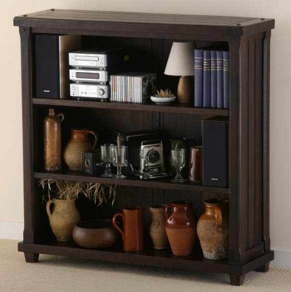 Baku Dark Mango 3 Shelf Display Unit