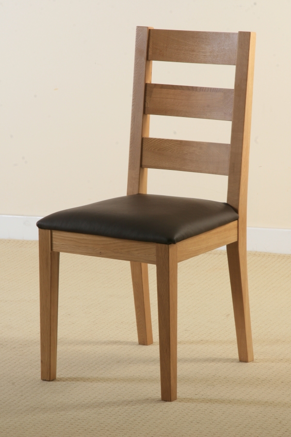 Oak Furniture Land Pablo Solid Oak Dining Chair