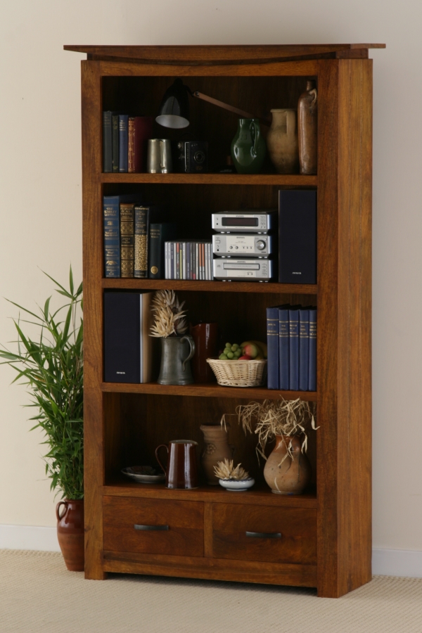 Tokyo Brown Teak Mango Bookcase