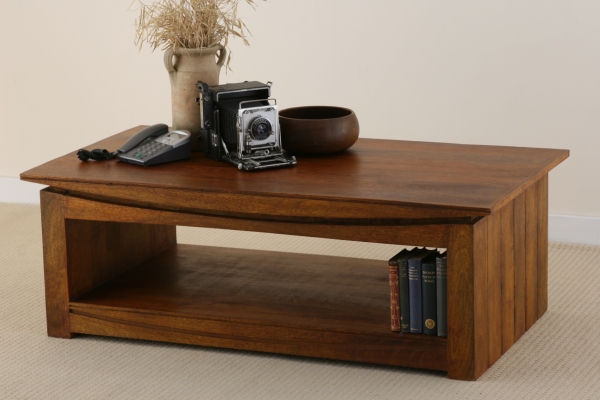 Tokyo Brown Teak Mango Coffee Table