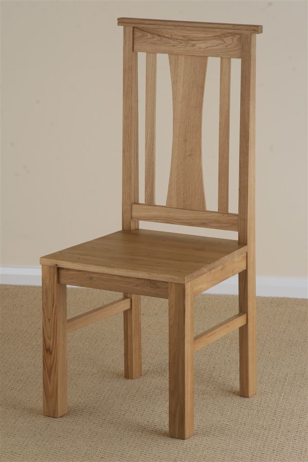 Oak Furniture Land Tokyo Solid Oak Dining Chair