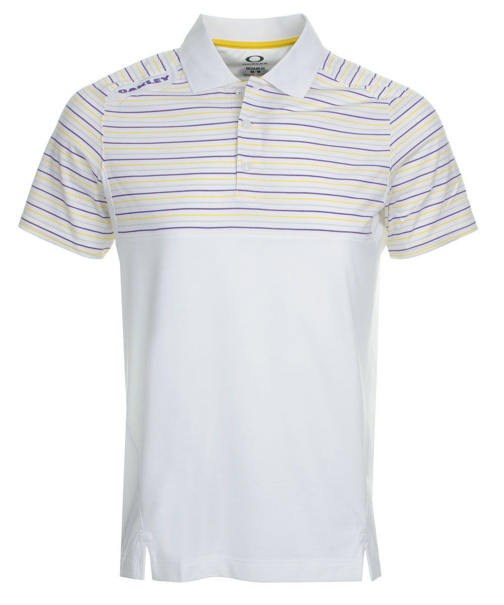 High Side Polo Shirt White