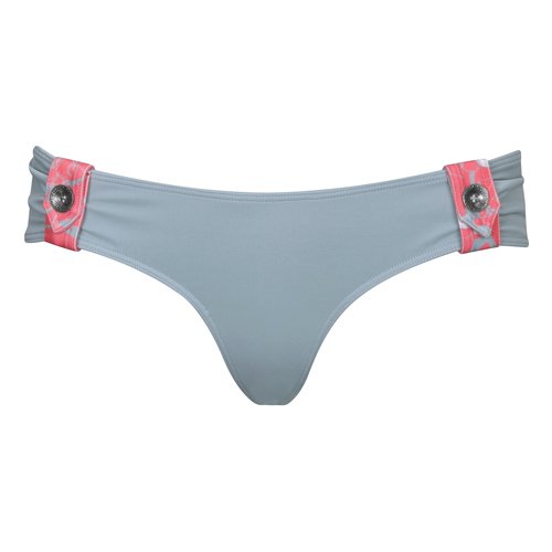 Oakley Ladies Oakley Button Bikini Bottoms 64p Petro Blue