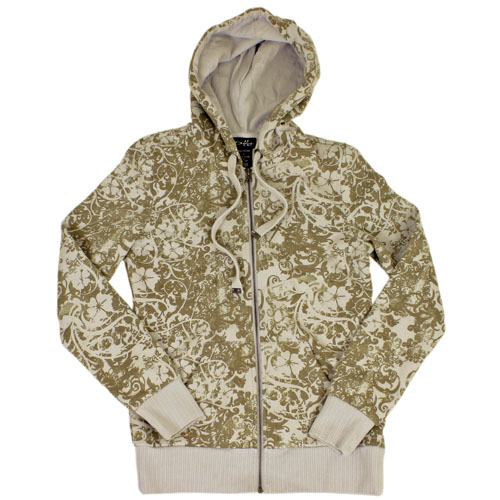 Ladies Oakley Flowering Surf Hoody 20f Dove