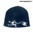 Splatter Beanie Hat - Navy