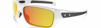 Turbine Sunglasses Polished White/ Fire