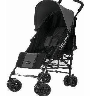 Obaby Atlas Stroller Black with Grey Hood 2014