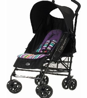 Obaby Atlas V2 Stroller Purple Stripe 2014