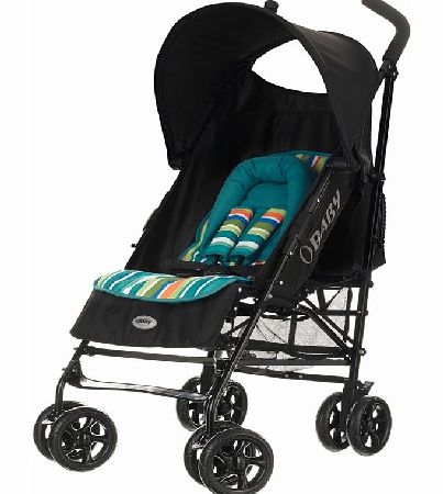 Obaby Atlas V2 Stroller Turquoise Stripe