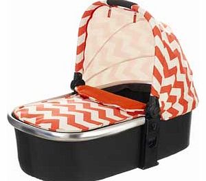 Obaby Chase Carrycot - ZigZag Orange