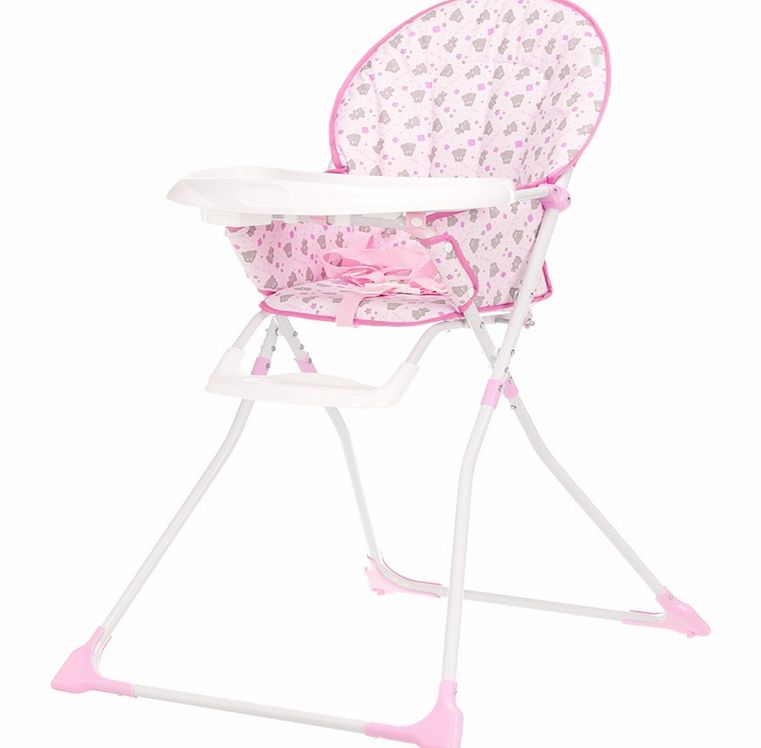 Obaby Munchy Highchair Tatty Teddy Pink 2014