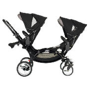 Zoom Black & 2 Seat Units, Black Anthracite