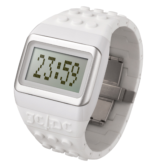 ODM White Pop Hours JC/DC Retro Watch from ODM