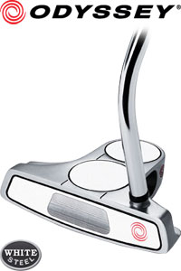 2nd Hand Odyssey Golf White Steel 2-Ball Putter