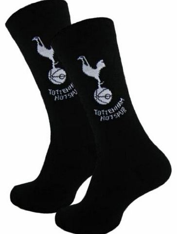 2 PAIRS OF OFFICIAL FOOTBALL TEAM SOCKS (4 to 6.5 JUNIOR/LADIES, TOTTENHAM)