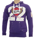 Purple Hooded Sweatshirt